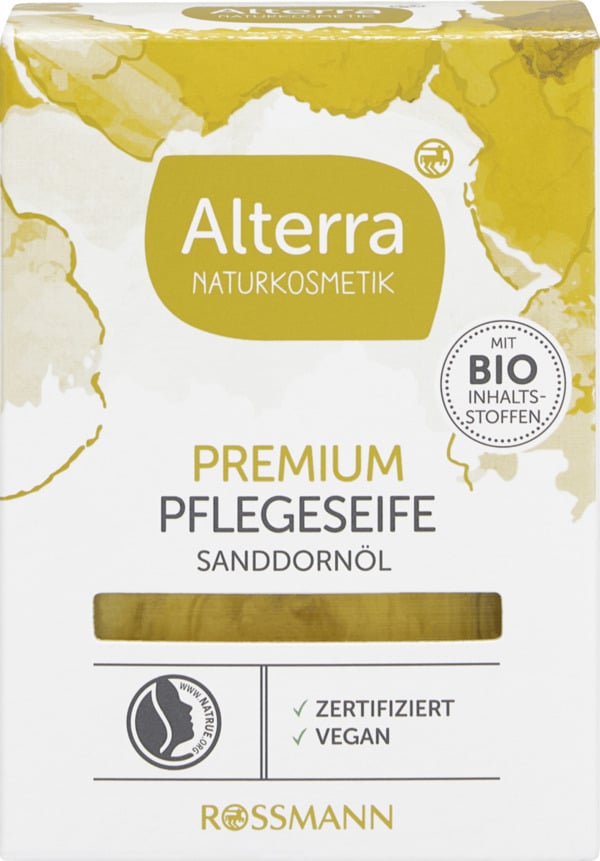 Bild 1 von Alterra NATURKOSMETIK Premium Pflegeseife Sanddornöl