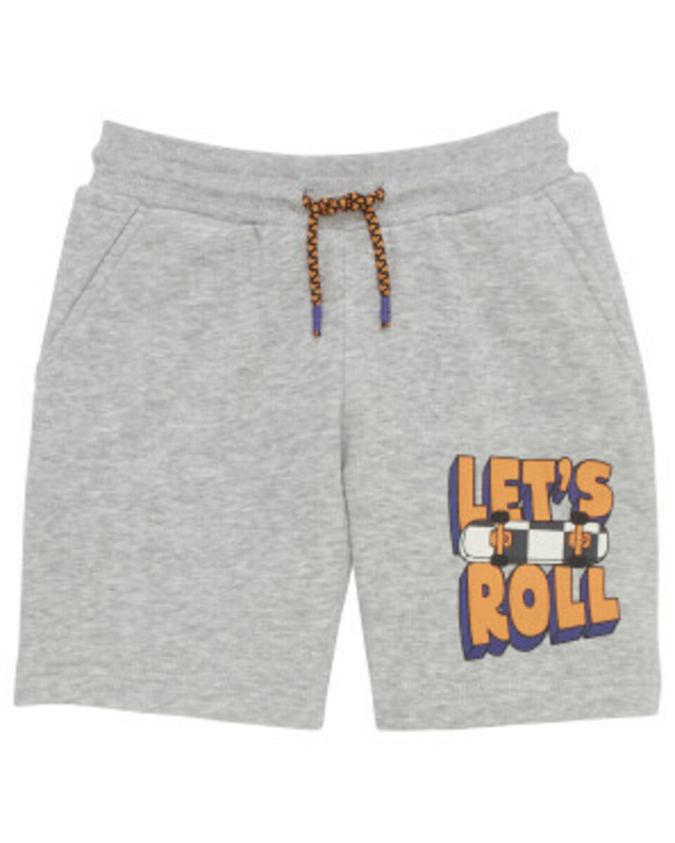 Bild 1 von Sweatshorts Skateboard, Kiki & Koko, Bermudalänge, grau melange