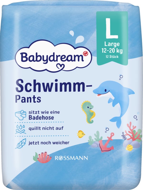 Bild 1 von Babydream Schwimmwindeln large