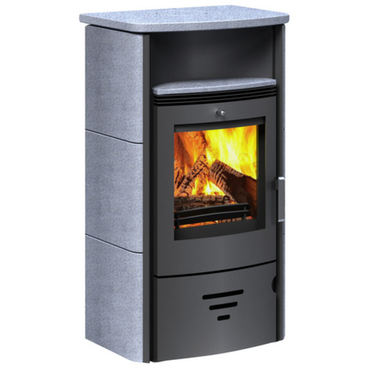 Bild 1 von Kaminofen »Turin 2.0«, Naturstein, 6 kW
