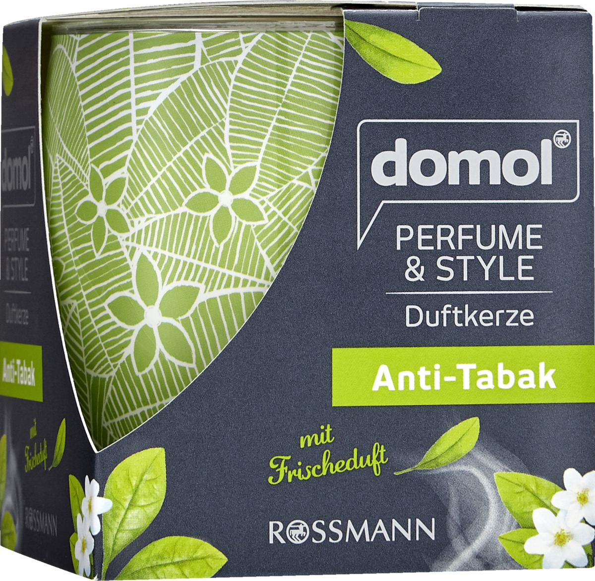 Bild 1 von domol 
            Duftkerze Perfume & Style "Anti-Tabak"
