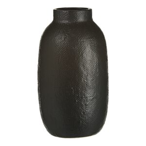 Vase CAST ca.24cm, schwarz