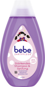 bebe ZARTPFLEGE Stärkendes Shampoo und Spülung