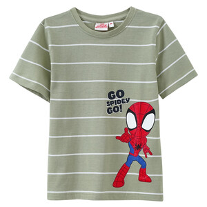 MARVEL Spidey T-Shirt mit Schriftzug OLIV