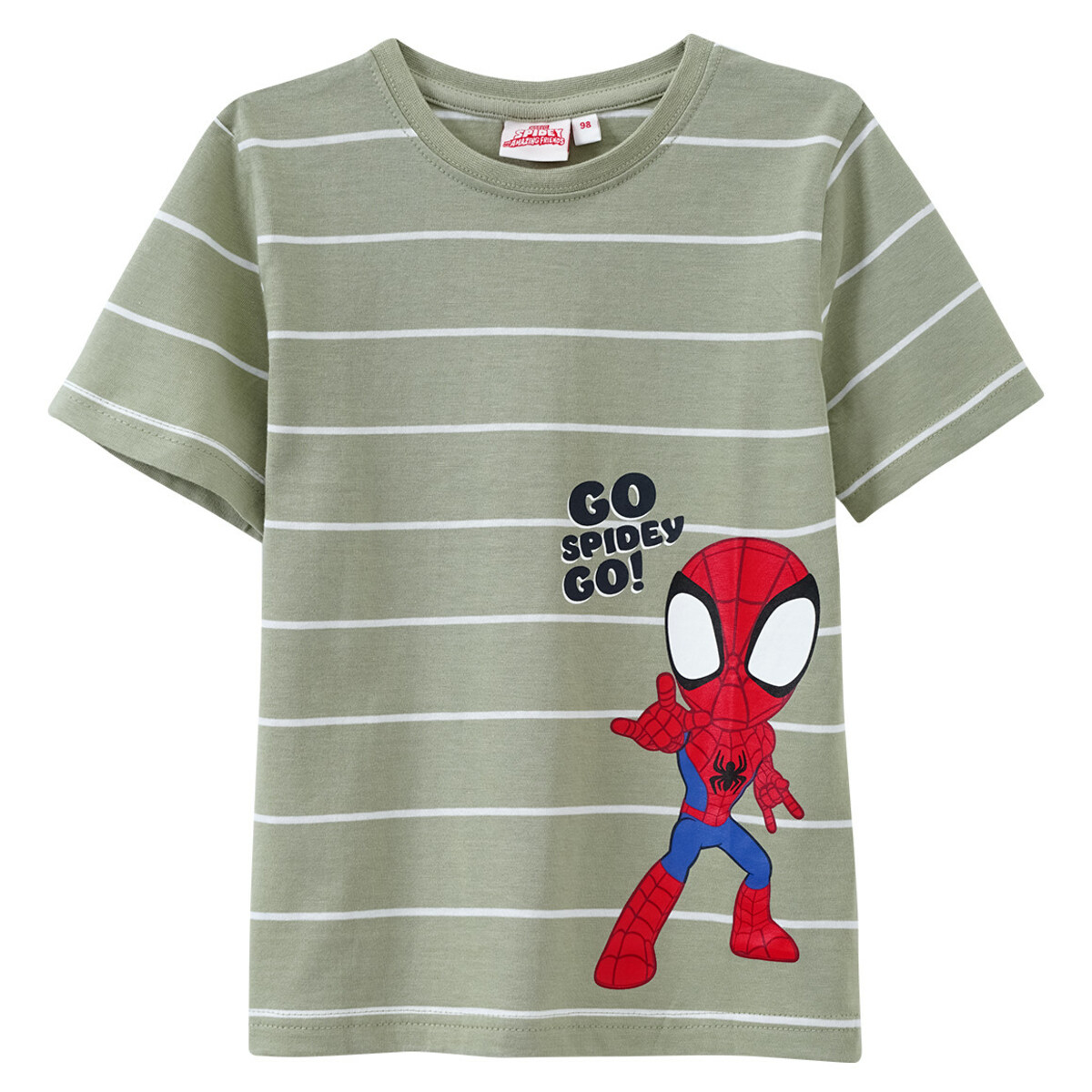 Bild 1 von MARVEL Spidey T-Shirt mit Schriftzug OLIV