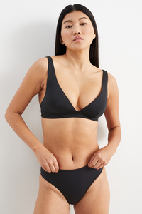 C&A Bikini-Top-wattiert-LYCRA® XTRA LIFE™, Schwarz, Größe: 34