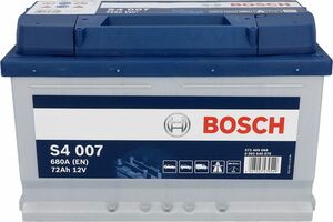 Bosch Starterbatterie S4, 72 Ah, 680 A