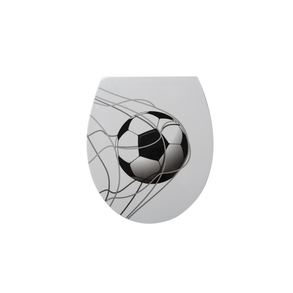 Bild 1 von Duroplast-WC-Sitz 'Fußball' mit Absenkautomatik