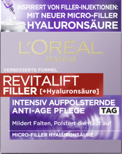 L’Oréal Paris Revitalift Filler [+Hyaluronsäure] Intensiv Aufpolsternde Anti-Age Tagespflege