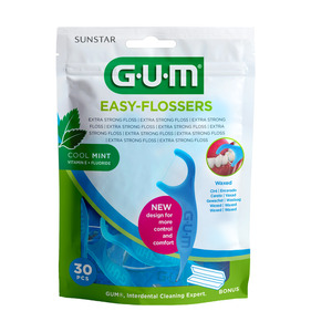 GUM® Easy-Flossers Einweg-Zahnseidenhalter