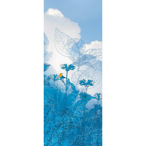 Komar Vliestapete  6041A-Vd1 Blue SKY Panel  Blume