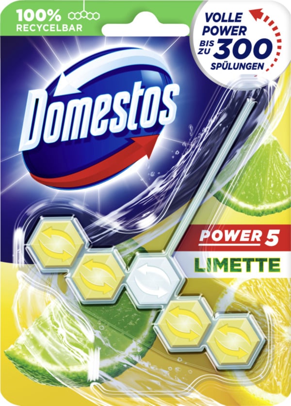 Bild 1 von Domestos WC-Stein Power 5 Limette