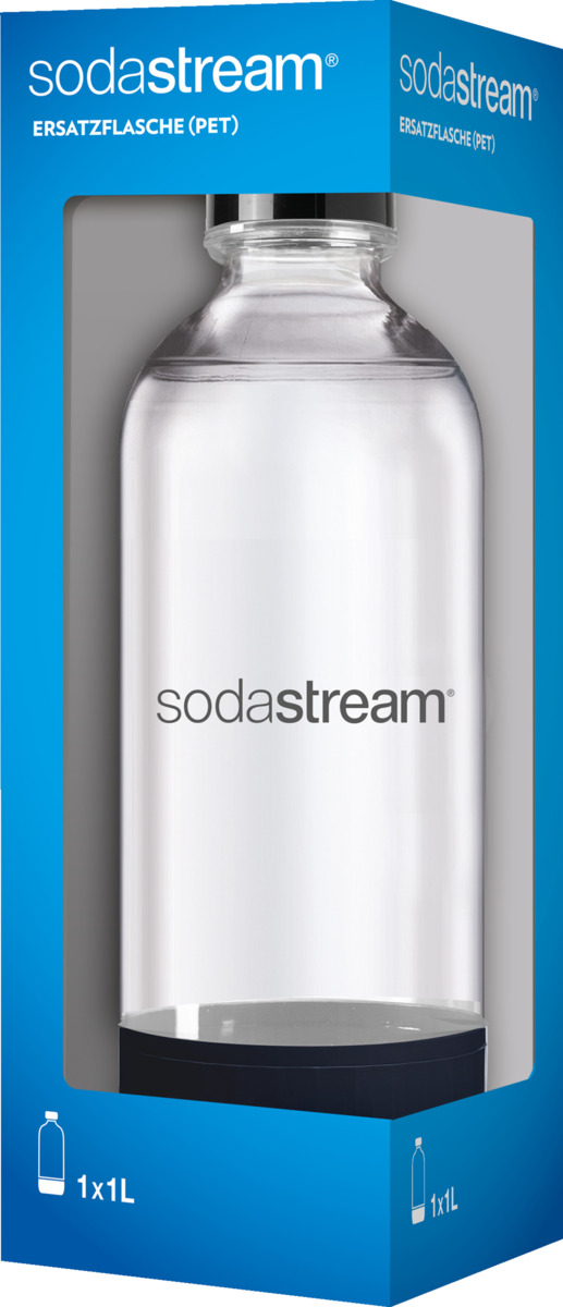 Bild 1 von SodaStream PET-Flasche 1 l schwarz