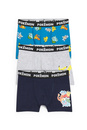 Bild 1 von C&A Multipack 3er-Pokémon-Boxershorts, Blau, Größe: 110-116