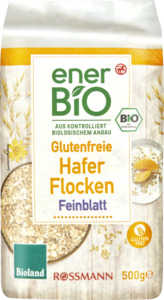 enerBiO Glutenfreie Haferflocken Feinblatt