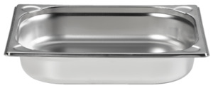 METRO Professional Behälter, GN, Edelstahl 1/2, 65 mm, 14/1