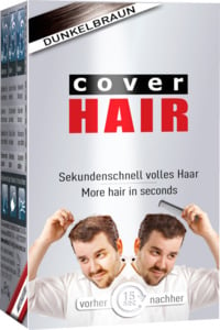 COVER HAIR Haarverdichtung mit Schütthaar dunkelbraun 71.07 EUR/100 g