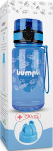 bumpli Trinkflasche blau