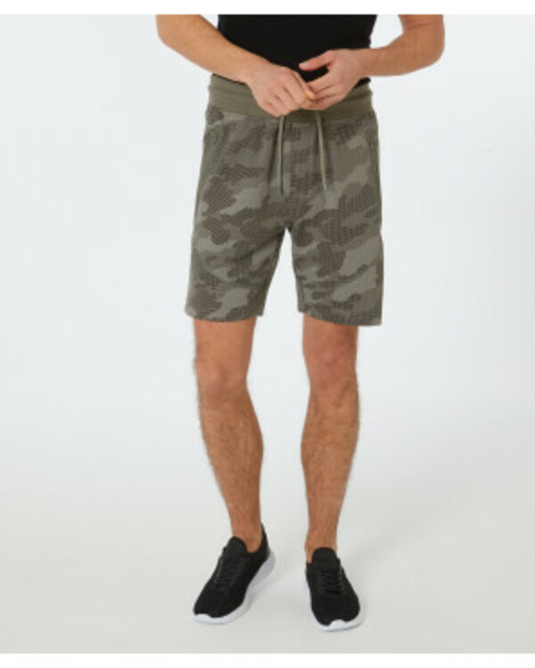 Bild 1 von Sport-Shorts Camouflage, Ergeenomixx, Seitentaschen, khaki bedruckt
