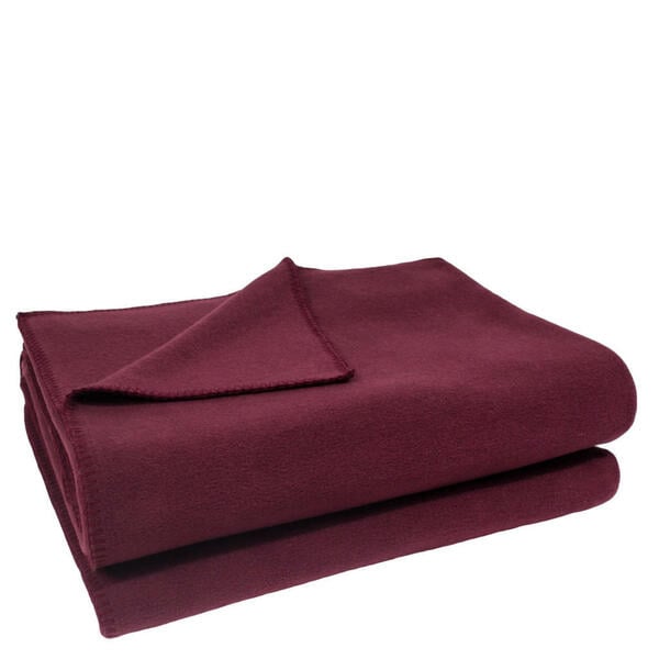 Bild 1 von Zoeppritz Wohndecke 160/200 cm weinrot  103291 Soft-Fleece  Textil