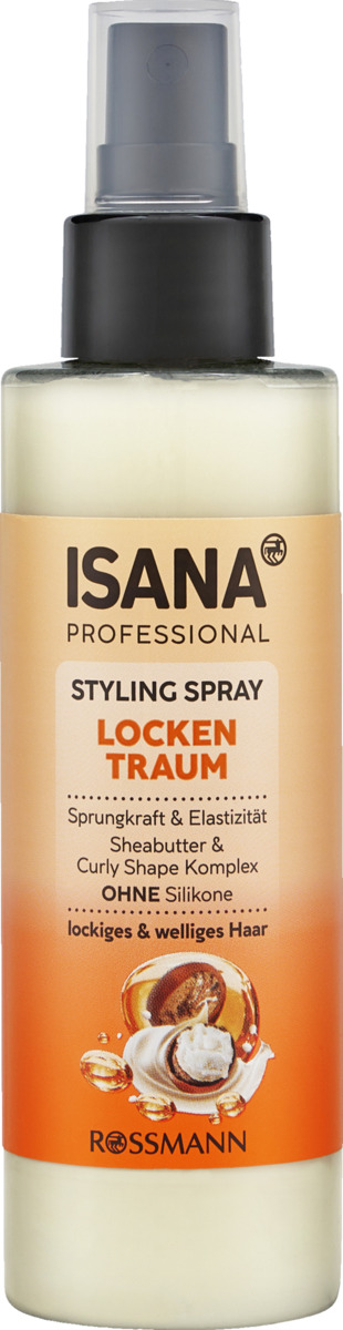 Bild 1 von ISANA PROFESSIONAL Styling Spray Locken Traum