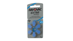 Rayovac Premium Batterien für Hörgeräte, Typ 675 6 Stück unisex