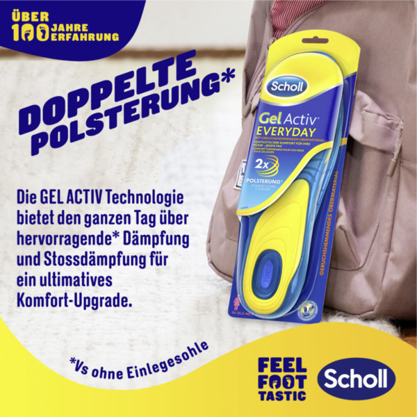 Bild 2 von Scholl GelActiv Einlegesohlen Everyday Women