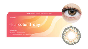 Clearcolor™ 1-Day - Hazel Farblinsen Sphärisch 10 Stück unisex