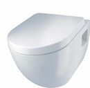 Bild 1 von Wand-Tiefspül-WC Lea weiß, spülrandlos, inkl. WC-Sitz