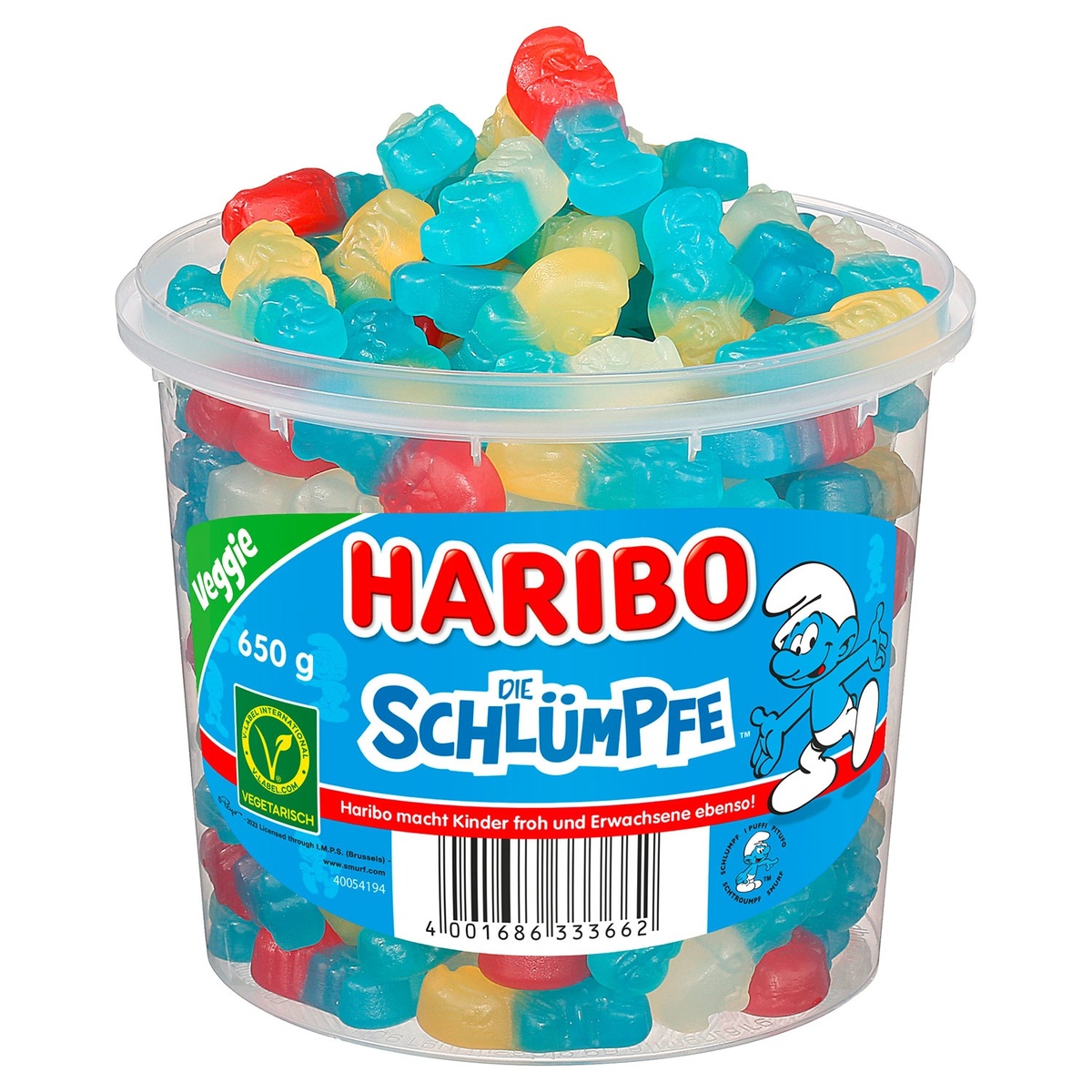 Bild 1 von HARIBO Die Schlümpfe 650 g