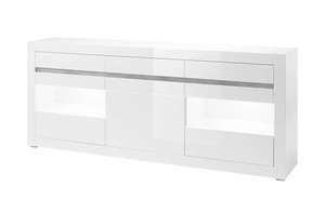Sideboard  Carat - weiß - 217 cm - 90 cm - 42 cm