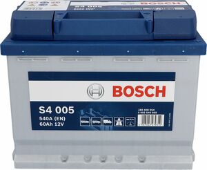 Bosch Starterbatterie S4, 60 Ah 540 A