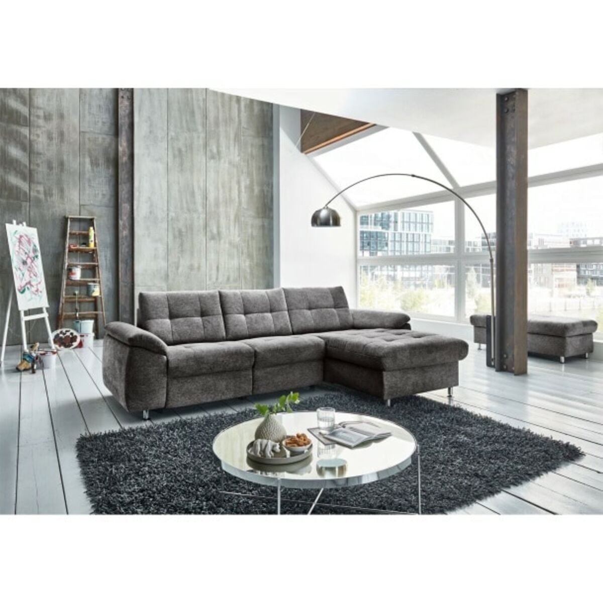 Bild 1 von Garnitur Rovigo 2,5 Sitzer Anthrazit