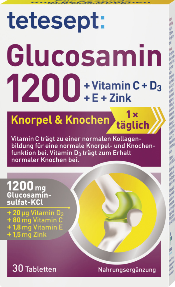 Bild 1 von tetesept Glucosamin 1200 Tabletten