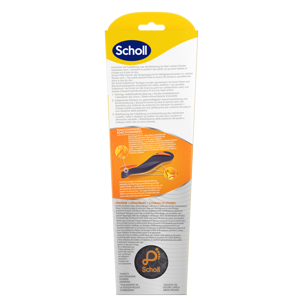 Bild 4 von Scholl In-Balance Einlegesohlen Größe 42,5-45