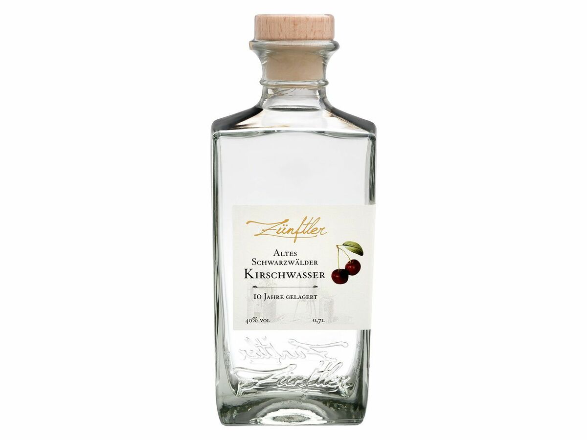 Bild 1 von Zünftler Altes Schwarzwälder Kirschwasser 10 Jahre 40% Vol