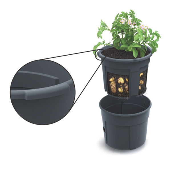 Bild 4 von Powertec Garden Kartoffeltopf anthrazit