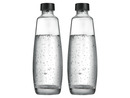 Bild 1 von Sodastream Ersatzflaschen 2er-Set, 1 l, für DUO Sprudler, Glas
