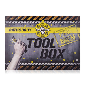 Adventskalender FOR MEN - BATH & BODY TOOLS in Box