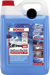 Sonax Scheibenreiniger Antifrost + Klarsicht bis -20° C 5 l, gebrauchsfertig