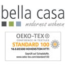 Bild 2 von Bella Casa Festliche-Tischdecke, ca. 160 x 275 cm - Raspberry mit Gold-Glitzer