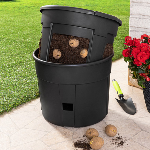 Bild 3 von Powertec Garden Kartoffeltopf anthrazit