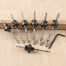 Bild 2 von Kraft Werkzeuge Holzbohrer mit Versenker-Set - 7tlg.
