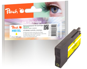 Peach Tintenpatrone, gelb HC kompatibel zu HP No. 951XL, CN048AE