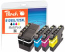 Bild 1 von Peach Spar Pack Tintenpatronen kompatibel zu Brother LC-129XL, LC-125XL