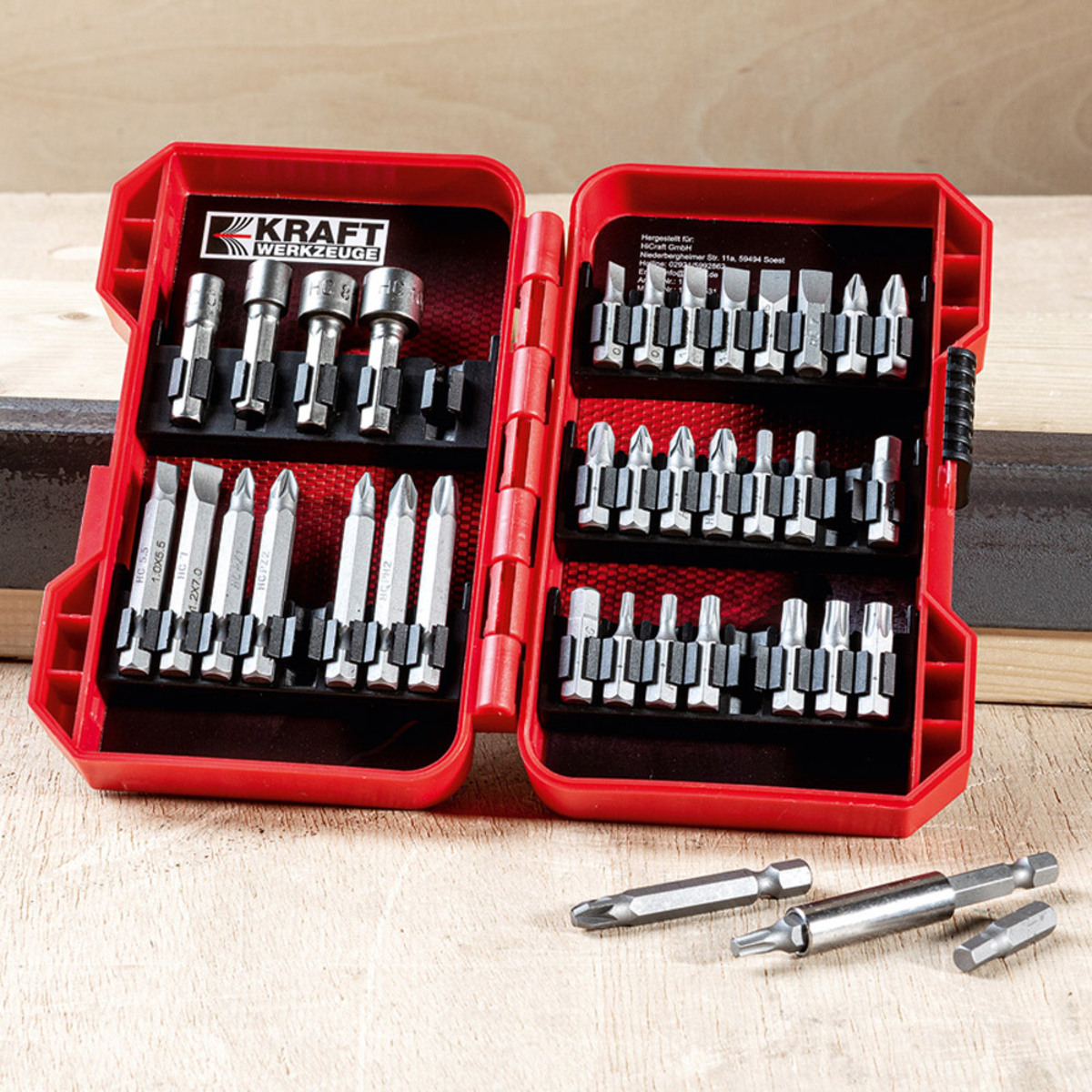 Bild 1 von Kraft Werkzeuge Schraubendreher-Set, 37tlg.