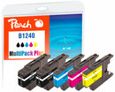 Bild 1 von Peach Spar Pack Tintenpatronen kompatibel zu Brother LC-1240