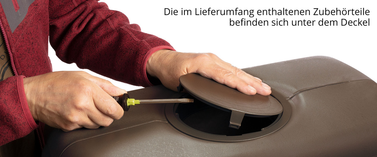 Bild 4 von 4rain SLIM WOOD DECOR Wandtank 330 Liter darkwood