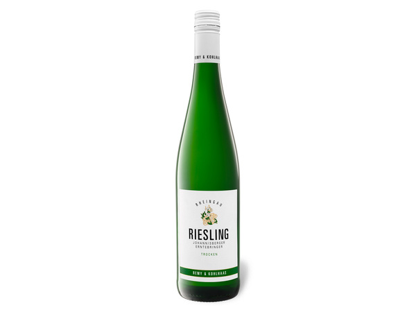 Bild 1 von Remy & Kohlhaas Johannisberger Erntebringer Riesling QbA trocken, Weißwein 2019