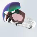 Bild 1 von Skibrille Snowboardbrille G 900 I Allwetter Erwachsene/Kinder weiss